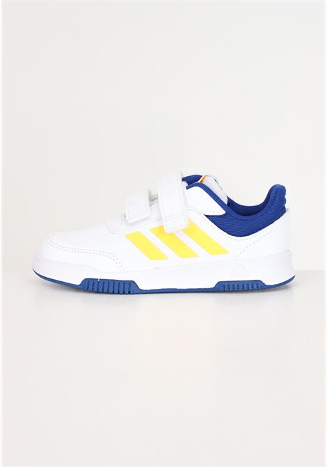 Sneakers neonato bianche blue e gialle Tensaur sport 2.0 cf k ADIDAS PERFORMANCE | IG8801.